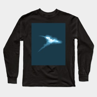 Flying bird digital art Long Sleeve T-Shirt